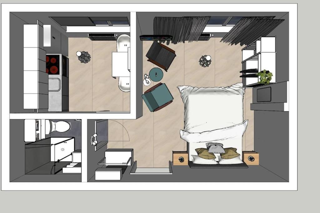 City Apartment Rudolf 26M2 Graz Zewnętrze zdjęcie